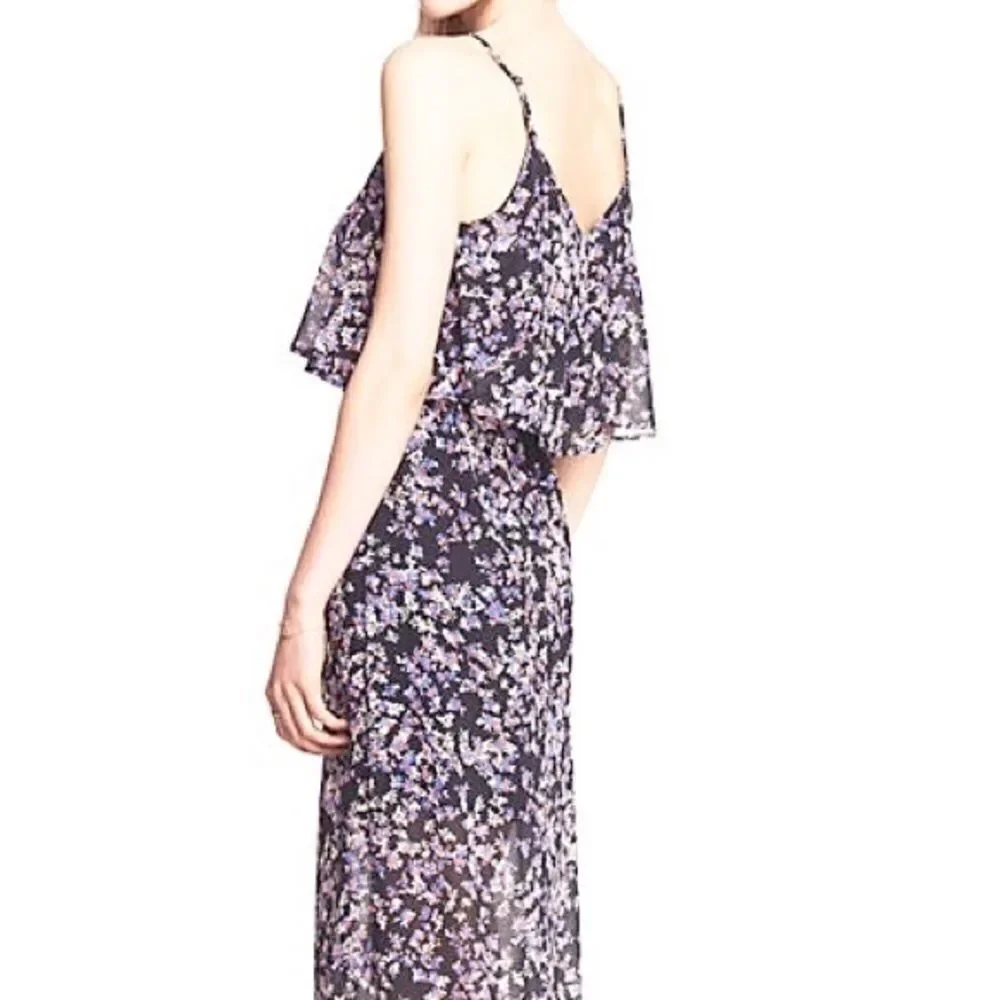 ✨Express Floral Ruffle Top Maxi Dress✨